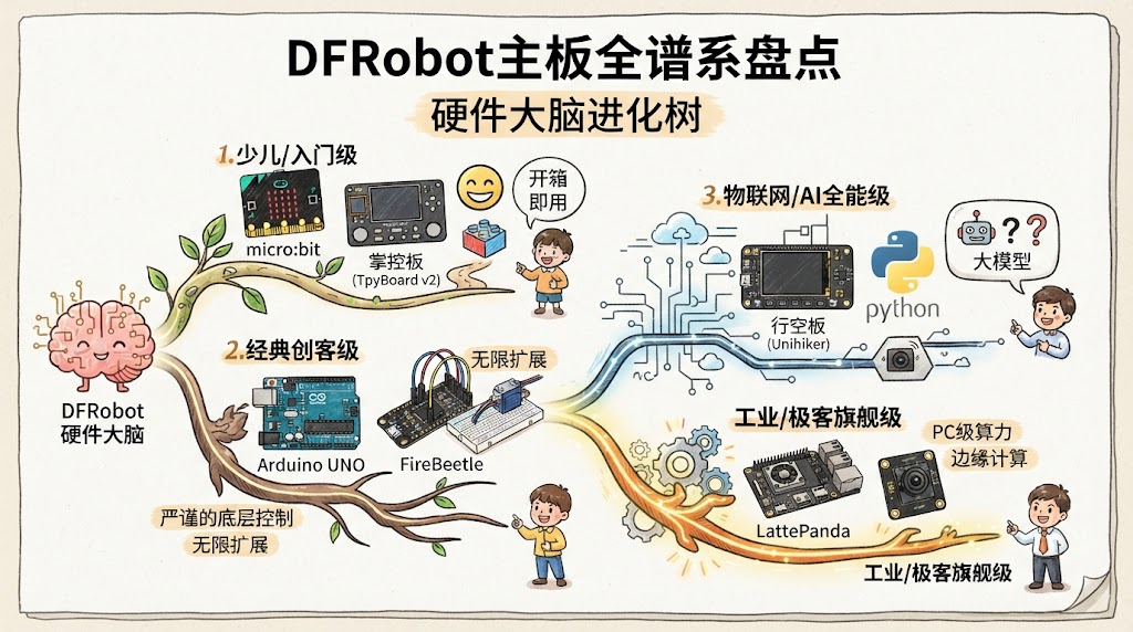 DFRobot 的主板全谱系盘点