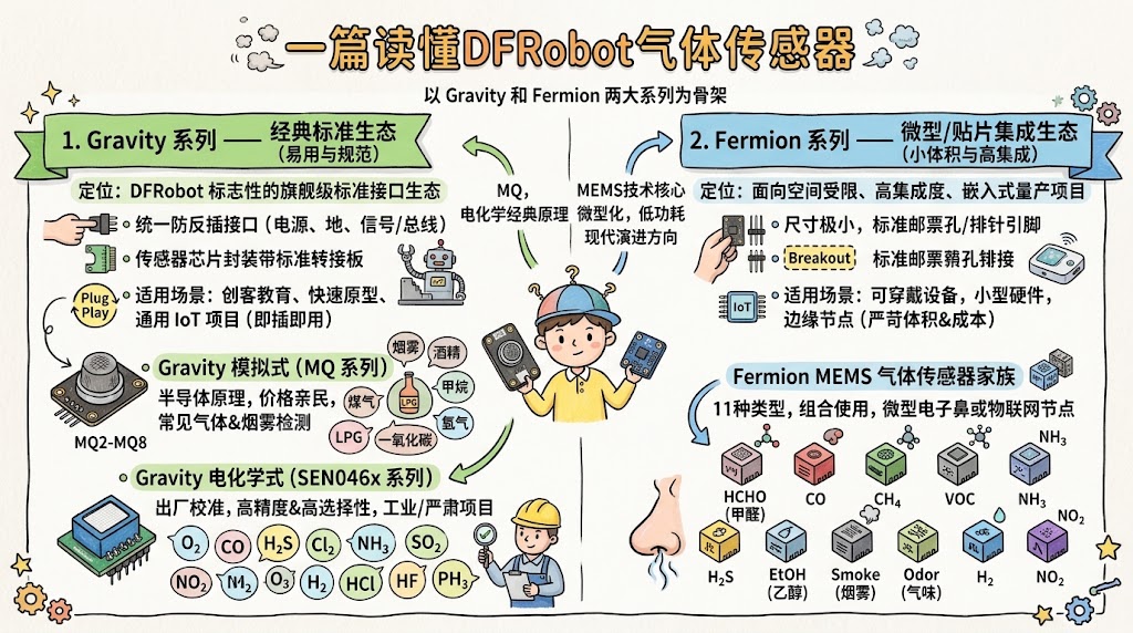 一篇读懂DFRobot气体传感器  