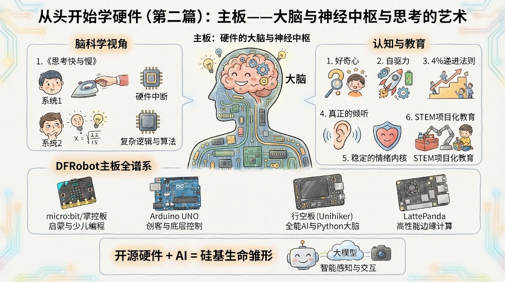 从零开始学硬件（第二篇）：主板——大脑与神经中枢与思考的艺术