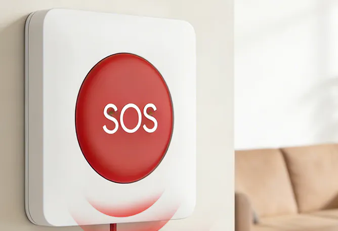 独居老人养老怎么选?SOS按钮