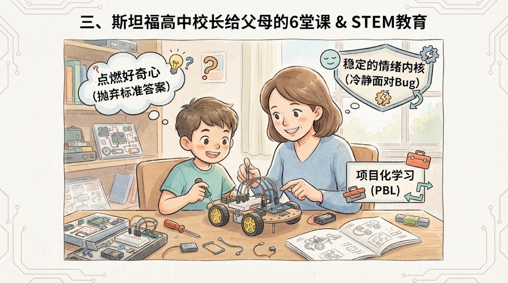 从《斯坦福高中校长给父母的 6 堂课》看 STEM 教育与创客启发