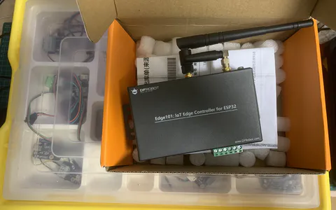 EDGE101 开箱文:把 ESP32 装进工业控制器