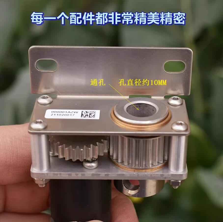 【花雕动手做】WPM20L5G 基站天线步进减速电机｜20mm 二相四线 1:144 行星带霍尔反馈_image_5.webp