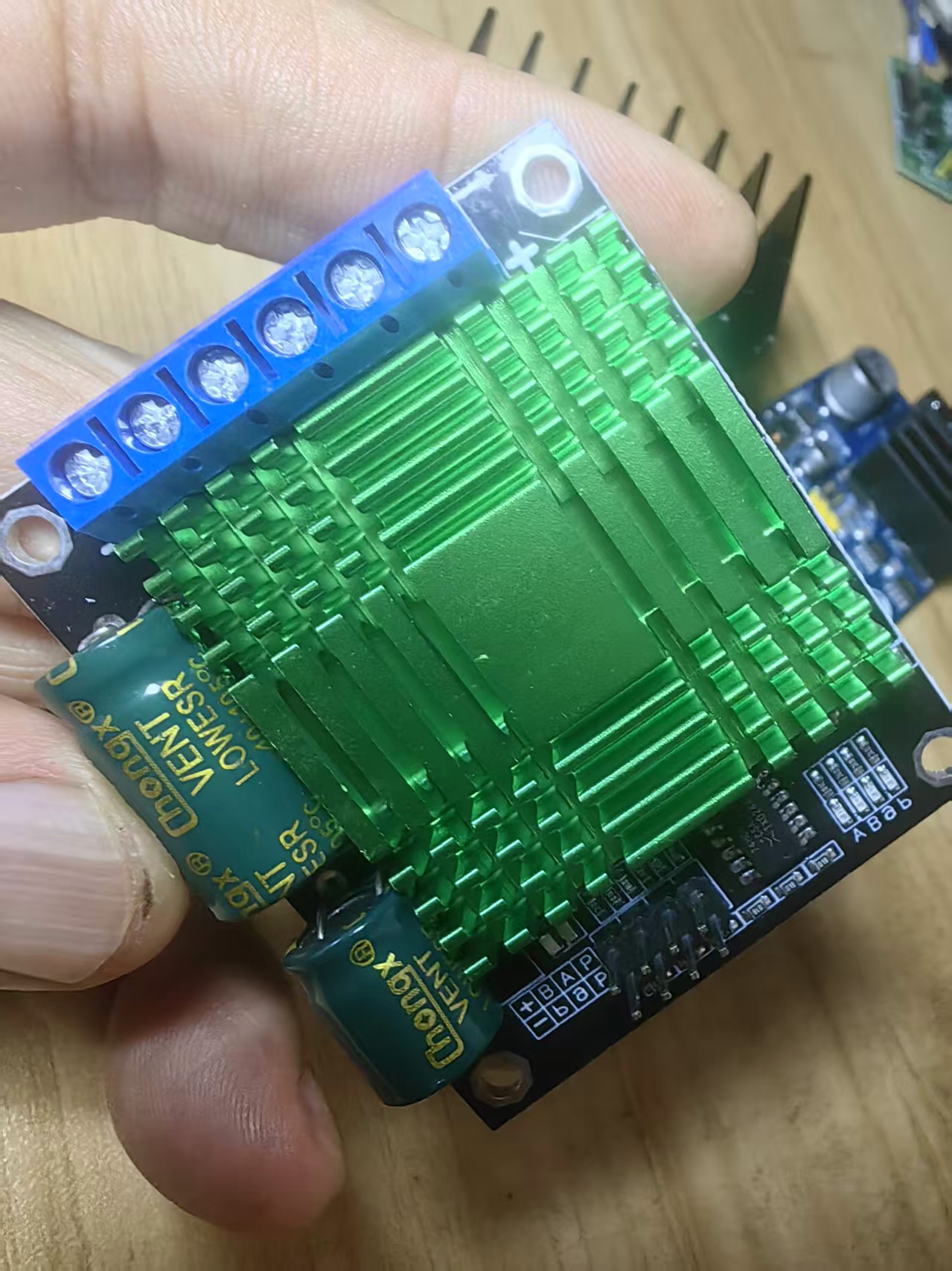 【花雕动手做】9V-30V 60A双路 PWM 直流电机驱动器模块 调速控制器板 大功率H桥