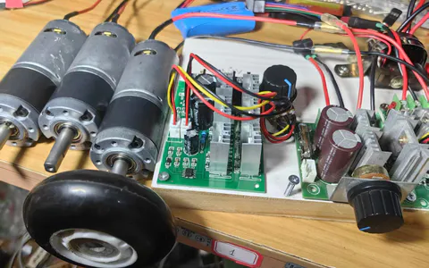 【花雕动手做】36GP 全金属 555 行星减速电机 DC 14.4V|427rpm D 轴带螺纹
