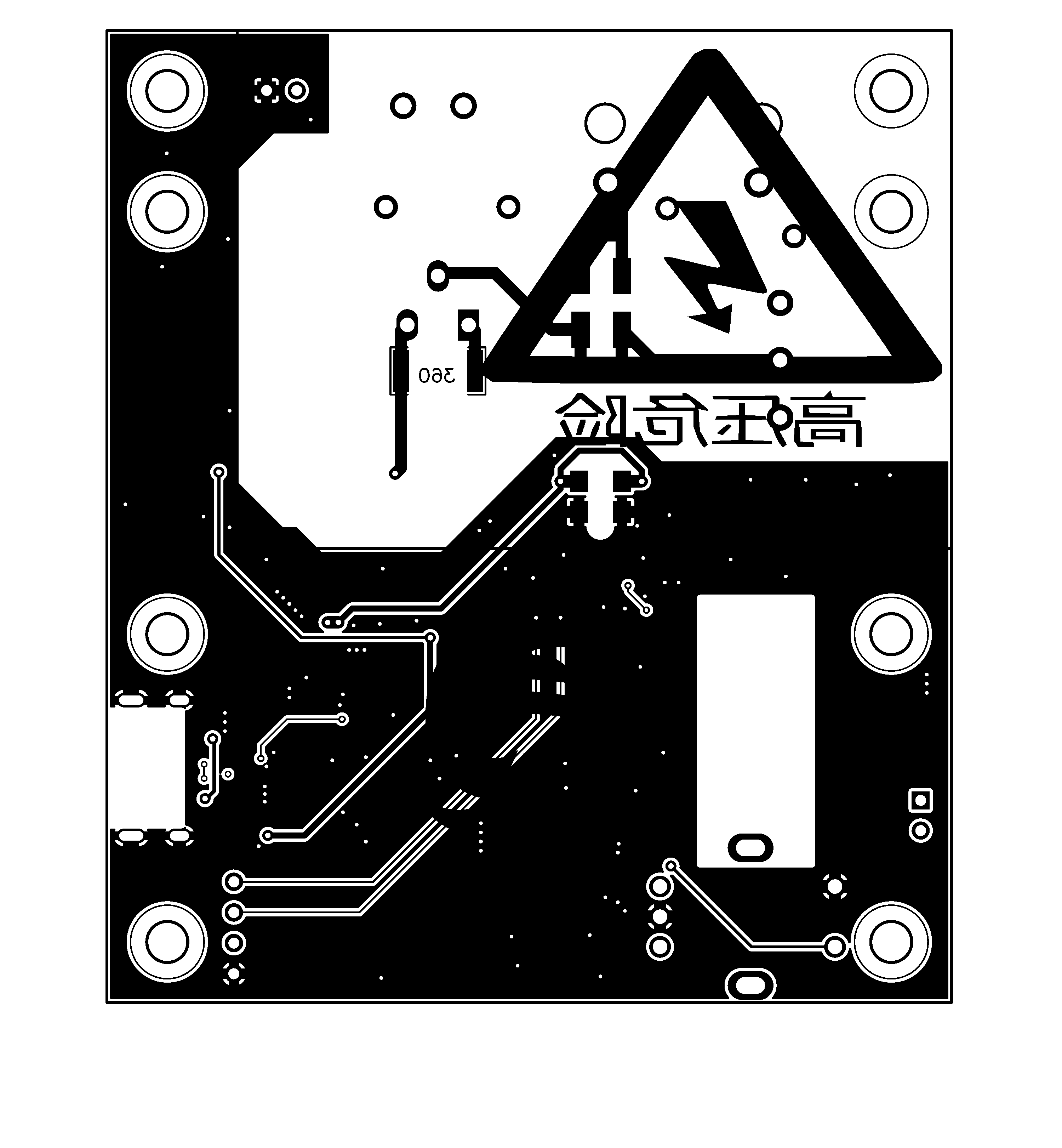 V1.4 PCB底面完整导出图