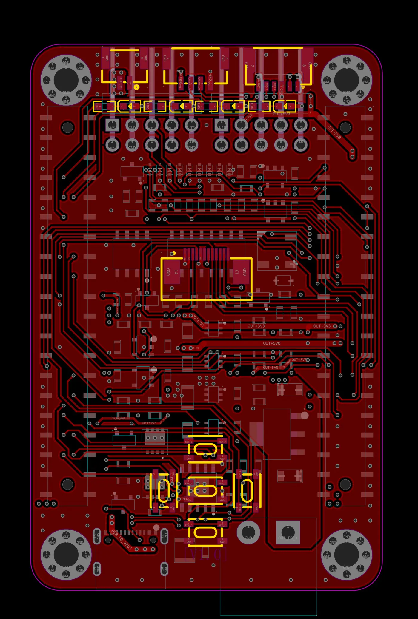 PCB顶层