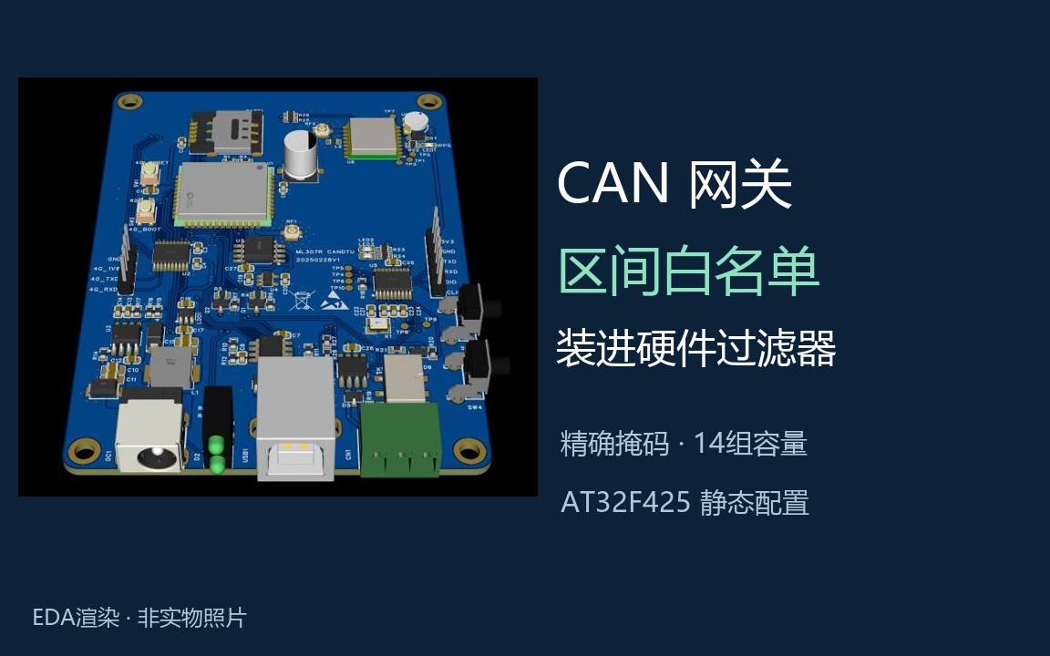 CAN网关的区间白名单怎样装进硬件过滤器