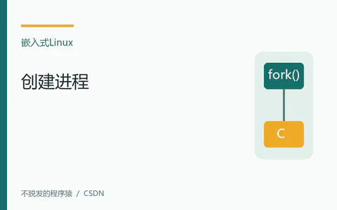 嵌入式Linux:创建进程