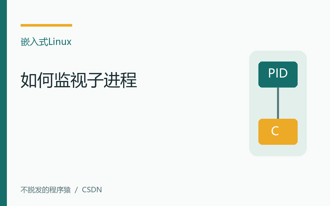 嵌入式Linux：如何监视子进程