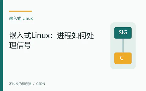 嵌入式Linux:进程如何处理信号