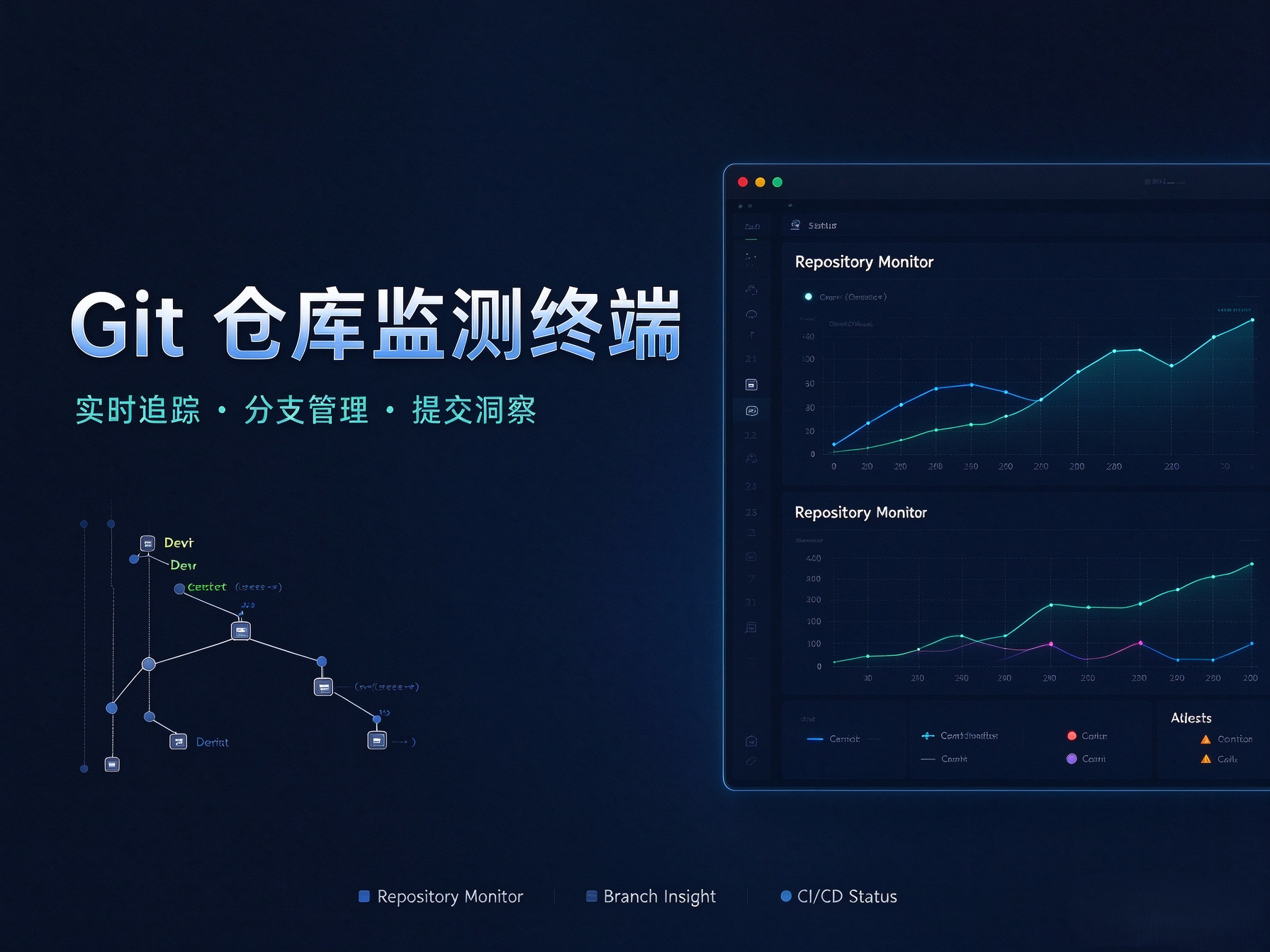 Git 仓库监测终端-行空板