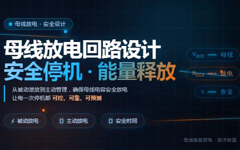 母线放电回路设计——安全停机与能量释放