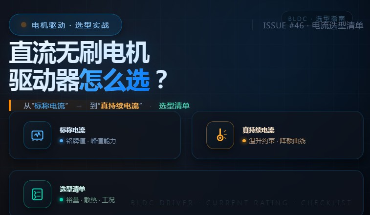 （干货分享）FOC电机驱动器里的MOS管账本：便宜与耐用如何兼得