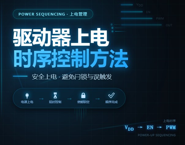 驱动器上电时序控制方法