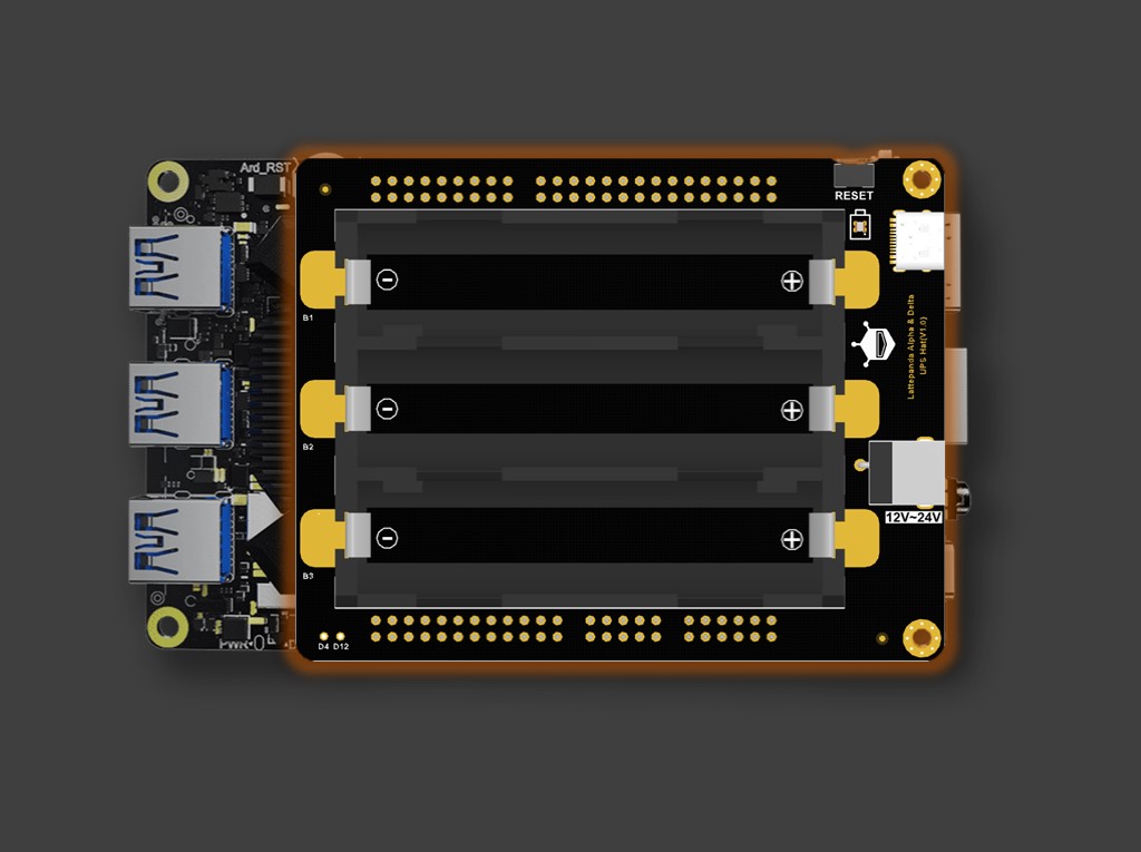 LattePanda UPS 硬件安装 2
