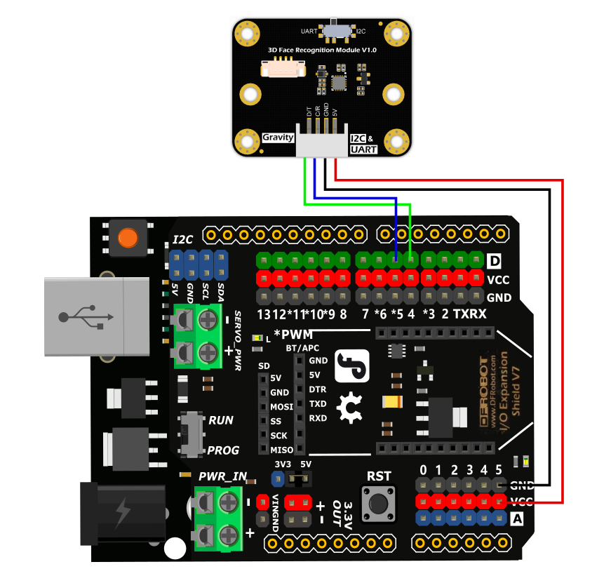 Arduino connection diagram