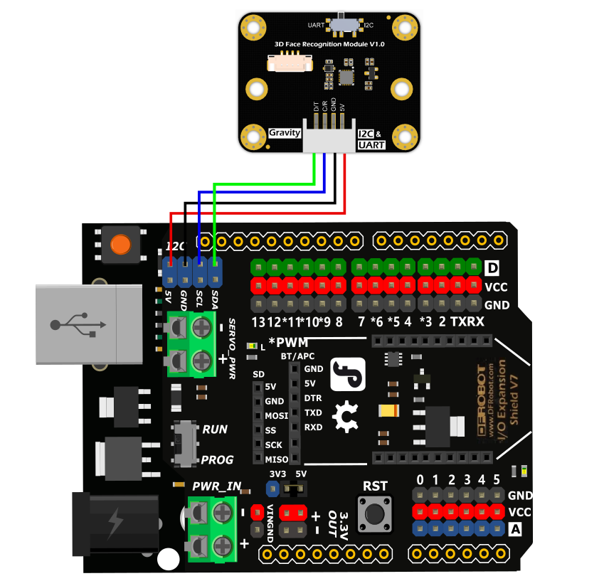 Arduino connection diagram