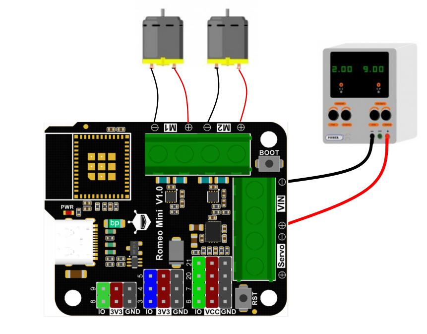 Motor Connection Diagram