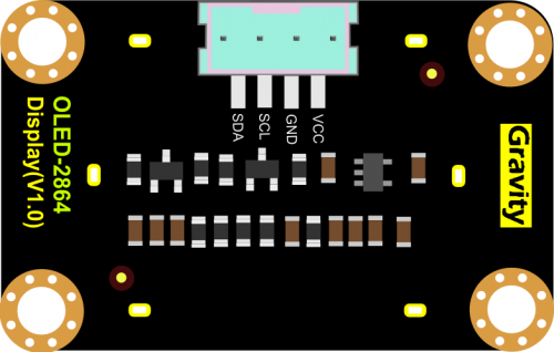 Gravity OLED-2864 Display接口定义