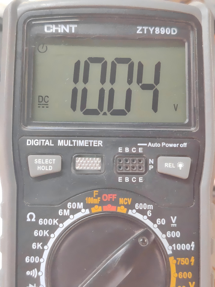 DFR1230-I2C结果图