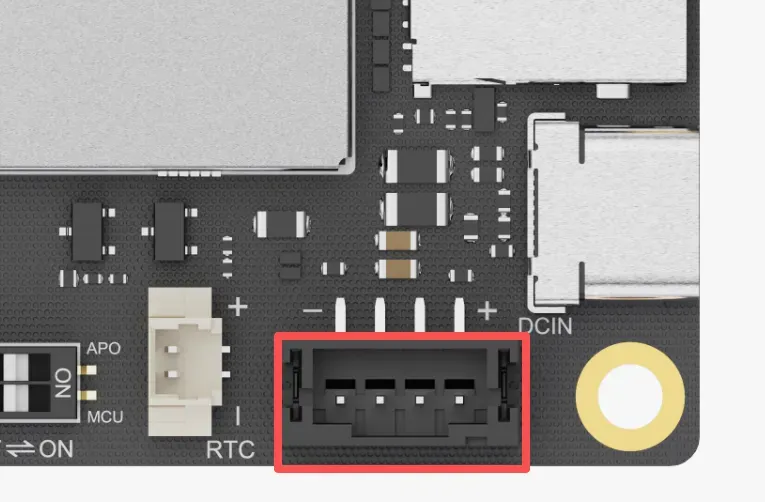 LattePanda Iota power pins
